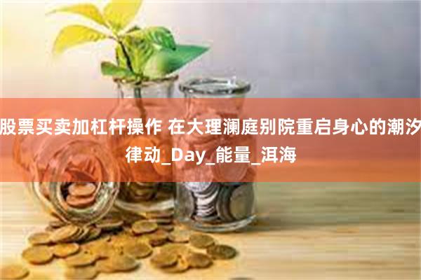 股票买卖加杠杆操作 在大理澜庭别院重启身心的潮汐律动_Day_能量_洱海