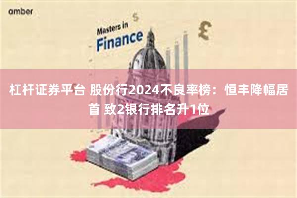 杠杆证券平台 股份行2024不良率榜：恒丰降幅居首 致2银行排名升1位