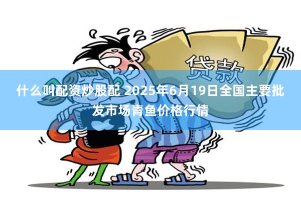 什么叫配资炒股配 2025年6月19日全国主要批发市场青鱼价格行情