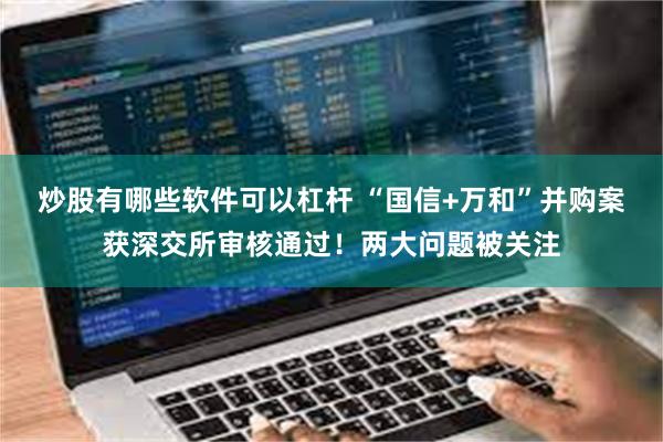 炒股有哪些软件可以杠杆 “国信+万和”并购案获深交所审核通过！两大问题被关注