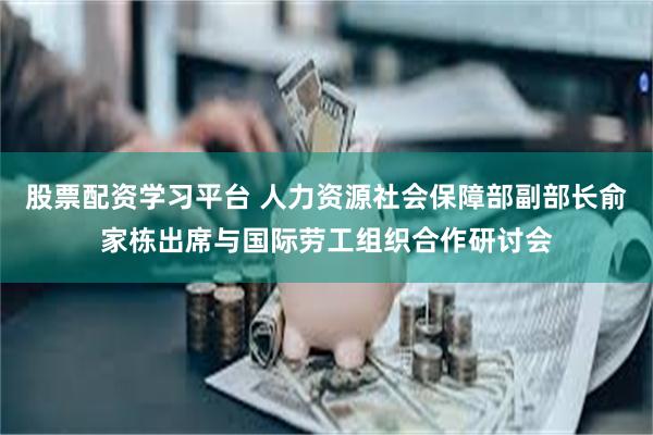 股票配资学习平台 人力资源社会保障部副部长俞家栋出席与国际劳工组织合作研讨会