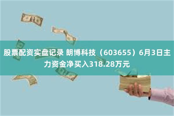 股票配资实盘记录 朗博科技（603655）6月3日主力资金净买入318.28万元