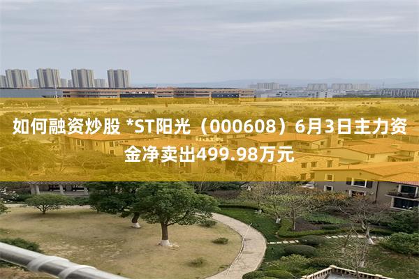 如何融资炒股 *ST阳光（000608）6月3日主力资金净卖出499.98万元