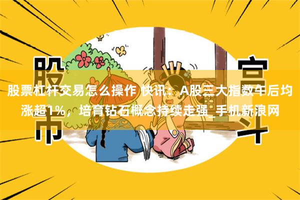 股票杠杆交易怎么操作 快讯：A股三大指数午后均涨超1%，培育钻石概念持续走强_手机新浪网