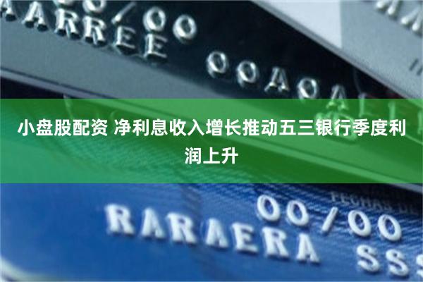 小盘股配资 净利息收入增长推动五三银行季度利润上升