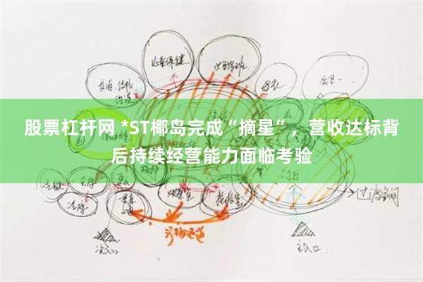 股票杠杆网 *ST椰岛完成“摘星”，营收达标背后持续经营能力面临考验