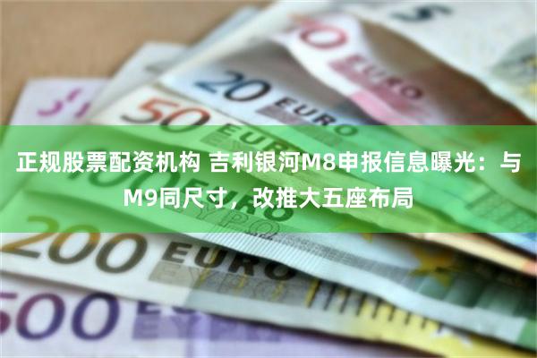 正规股票配资机构 吉利银河M8申报信息曝光：与M9同尺寸，改推大五座布局