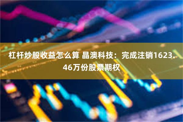 杠杆炒股收益怎么算 晶澳科技：完成注销1623.46万份股票期权
