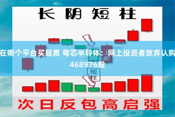 在哪个平台买股票 粤芯半导体：网上投资者放弃认购468976股